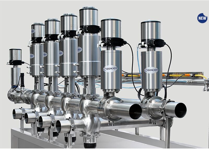 Sanitary Double Seat Mixproof Valve